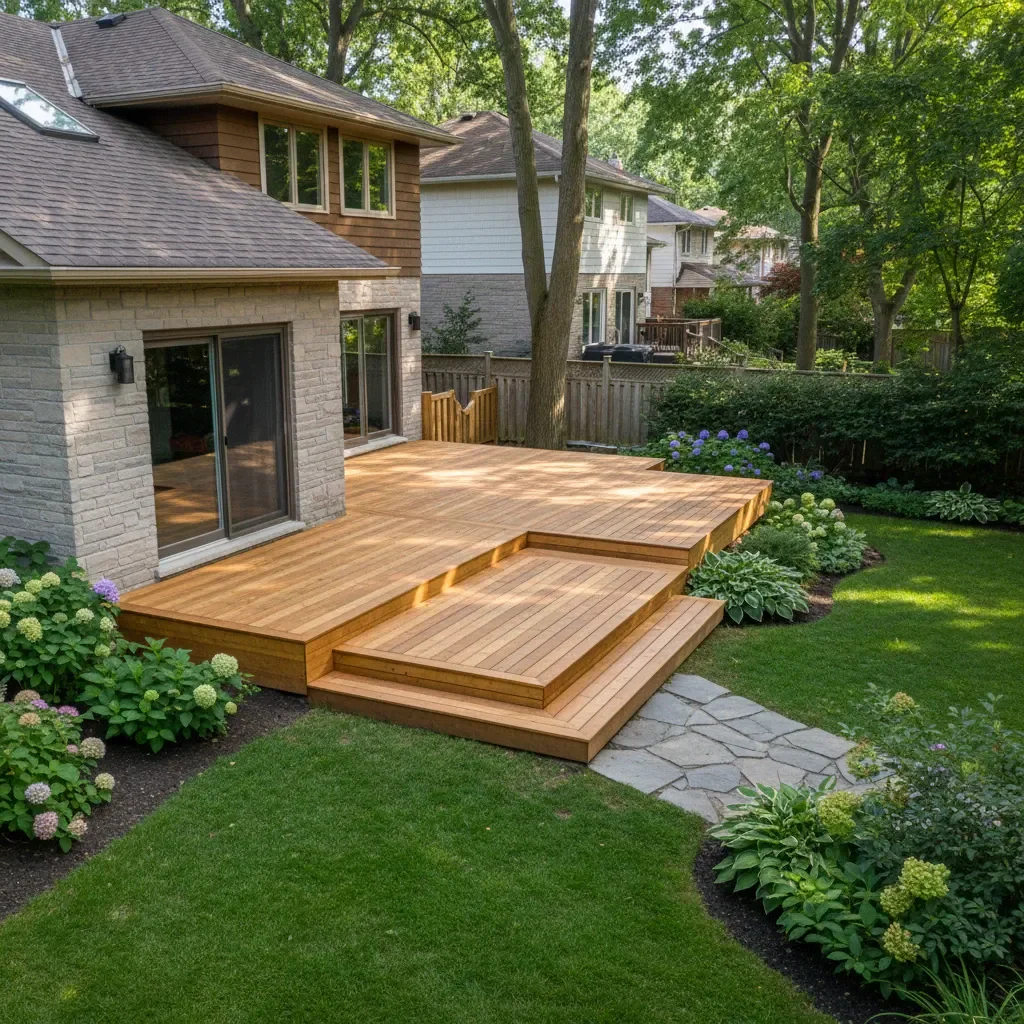 Professional Deck builder by Quality Landscaping Kirkland in Kirkland